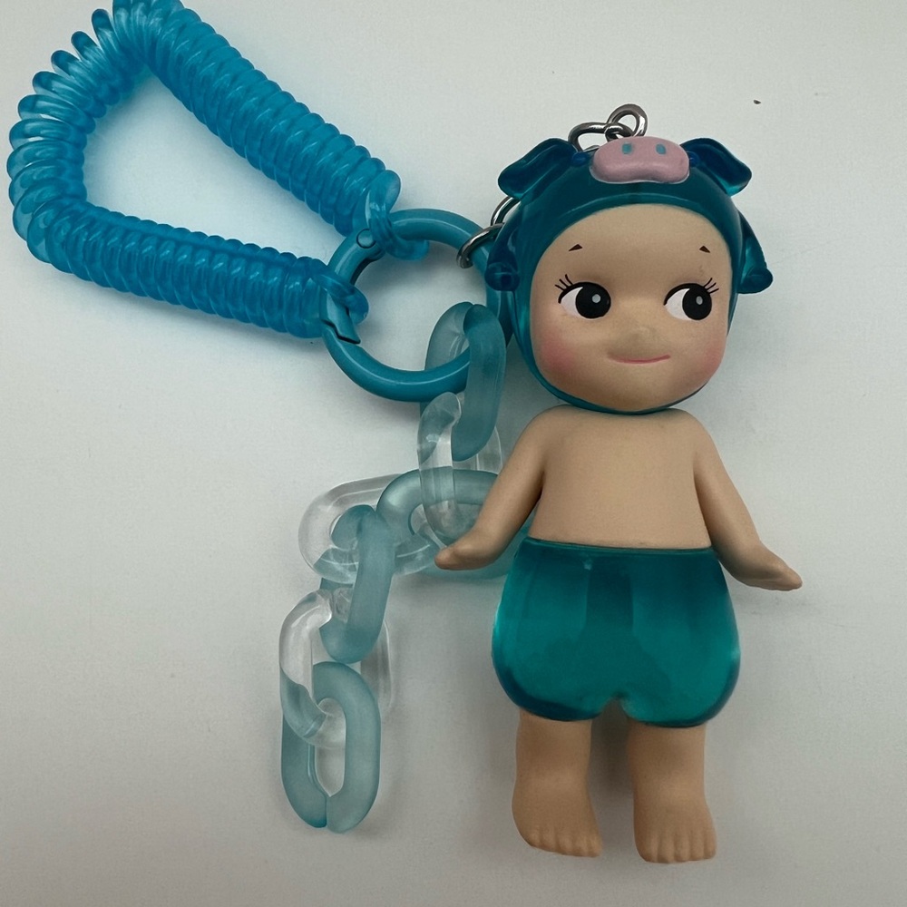 Sonny Angel Candy Store Keychain- Soda Pig
